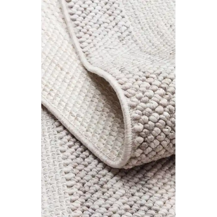 Cozy CZY 05 Grey Hav Toz Vermez Modern Örgü Dokuma Makine Halısı