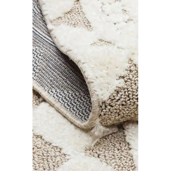 SYDNEY HALI 0043 Hav Toz Vermez Modern Bukleli Makine Halısı