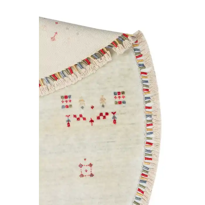 ZARA HALI 0135 Otantik Desenli Özel Hav Vermeyen ve Kolay Temizlenebilir Tensel Kullanılarak El Emeği ile Özel Tezgahlarda Üretilen Modern Uşak Halısı