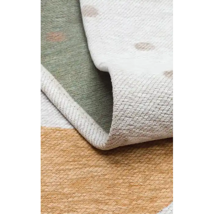 JUNGLE HALI 0001 Kaymaz Tabanlı Dokuma Renkli Çocuk Halısı