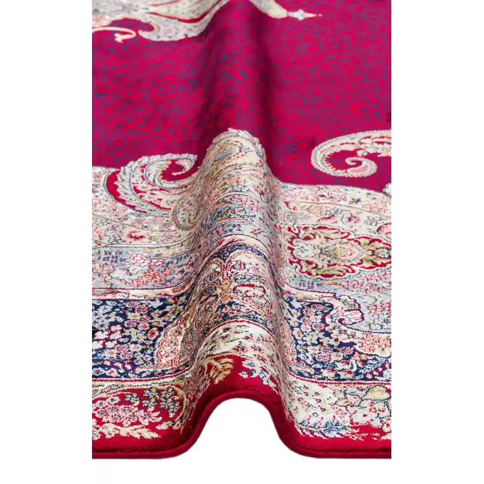 ISFAHAN HALI 0019 Klasik Desenli Yüksek Kalite Sık Dokuma Makine Halısı