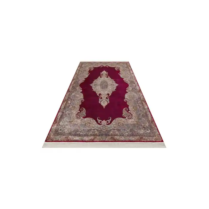 ISFAHAN HALI 0019 Klasik Desenli Yüksek Kalite Sık Dokuma Makine Halısı