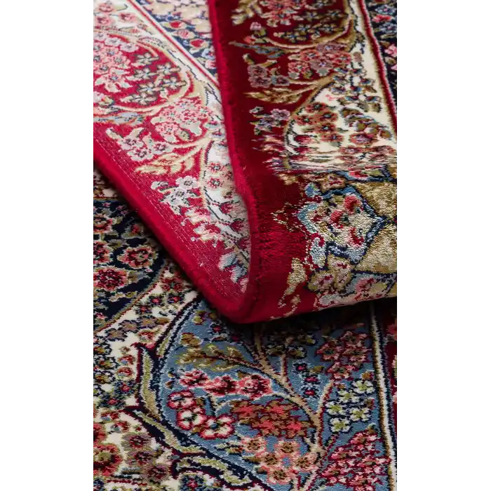 ISFAHAN HALI 0019 Klasik Desenli Yüksek Kalite Sık Dokuma Makine Halısı