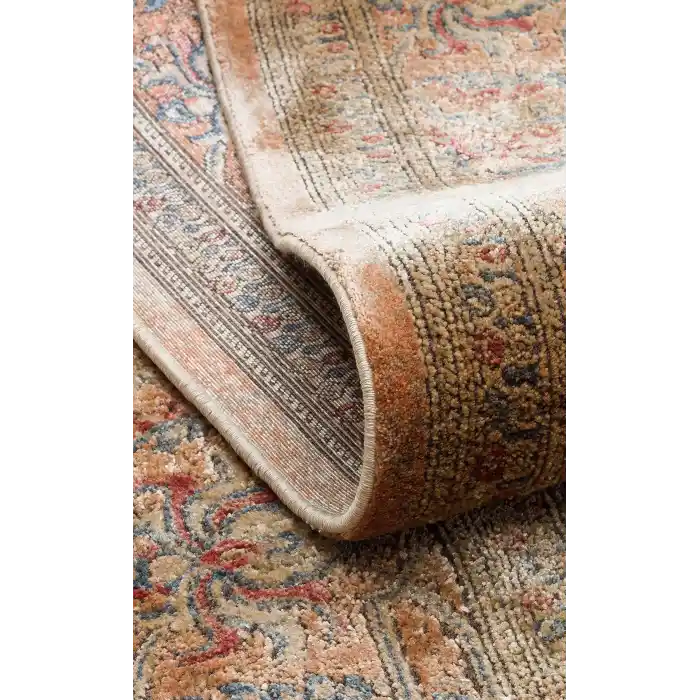 LAHOR HALI 0042 Özel Boyama İşlemi İle Üretilen Yüksek Alçak Dokuya Sahip Zengin Renkli Şık Salon Halısı