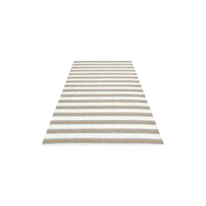 Nevada NVD 04 White Beige Moroccon Tuşeli Hav Toz Vermez Kaymaz Tabanlı İnce Dokuma Modern Halı