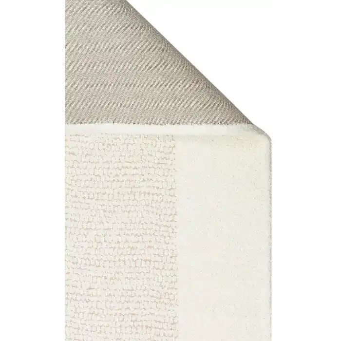 Nevada NVD 01 Cream Moroccon Tuşeli Hav Toz Vermez Kaymaz Tabanlı İnce Dokuma Modern Halı