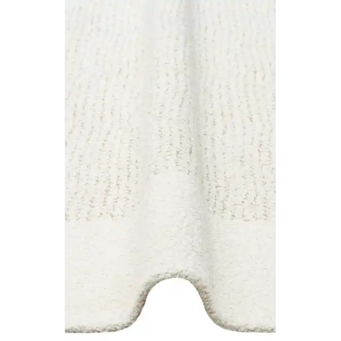 Nevada NVD 01 Cream Moroccon Tuşeli Hav Toz Vermez Kaymaz Tabanlı İnce Dokuma Modern Halı