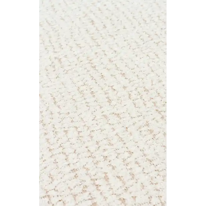 Nevada NVD 01 Cream Moroccon Tuşeli Hav Toz Vermez Kaymaz Tabanlı İnce Dokuma Modern Halı
