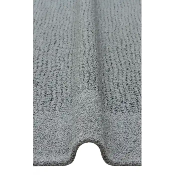 Nevada NVD 01 Grey Moroccon Tuşeli Hav Toz Vermez Kaymaz Tabanlı İnce Dokuma Modern Halı