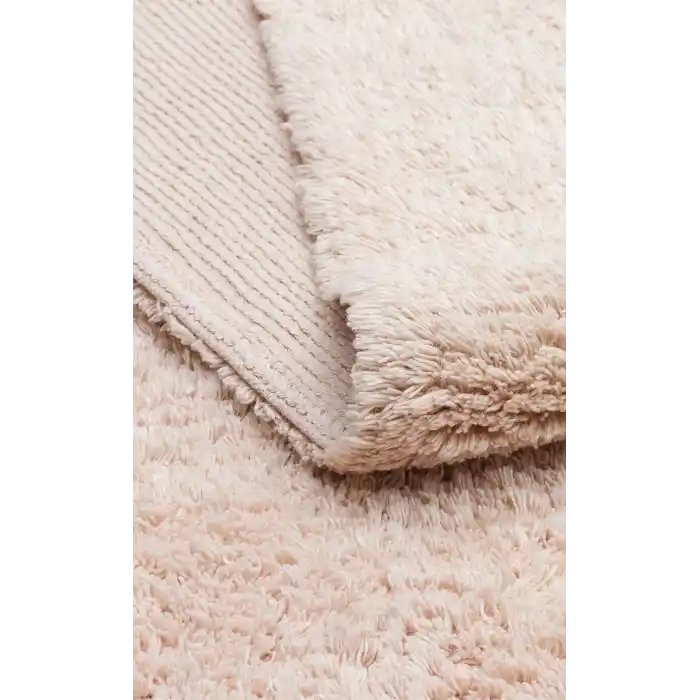 COTTON BOON HALI 0006 Yıkanabilir Kaymaz Tabanlı Naturel Pamuk Bebek Halısı