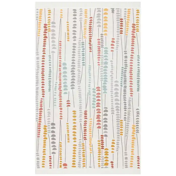 Arya Ar 34 Multy %100 Geri Dönüşümlü Pamuktan Çift Taraflı Yıkanabilir Modern Dekoratif Kilim