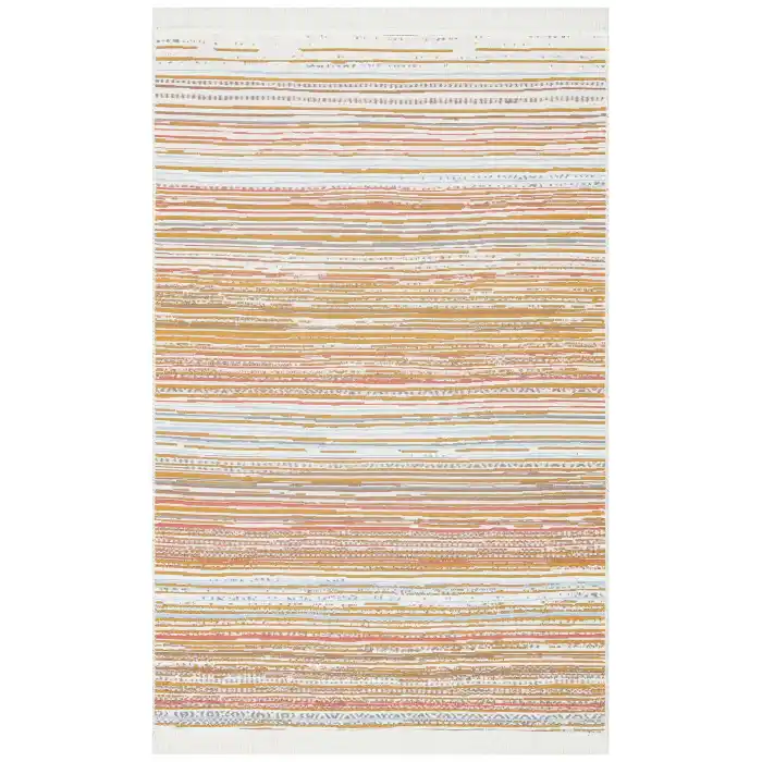 Arya Ar 35 Multy %100 Geri Dönüşümlü Pamuktan Çift Taraflı Yıkanabilir Modern Dekoratif Kilim