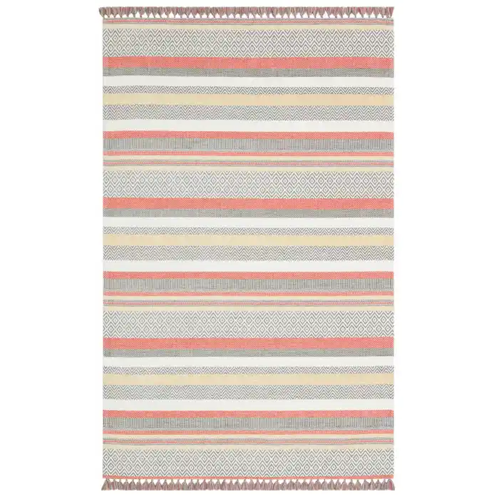 Aztec Az 01 Powder Antibakteriyel Hav Toz Vermez Yıkanabilir Kaymaz Modern İnce Dokuma Kilim