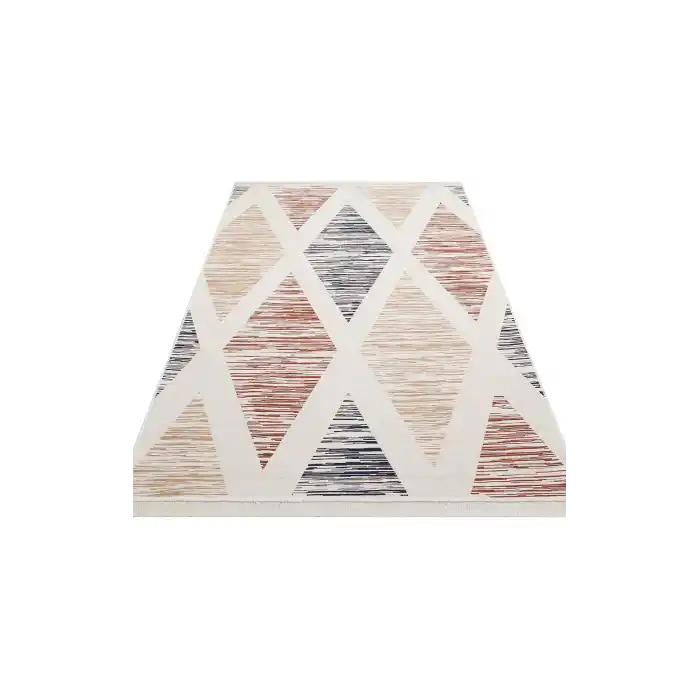 Arya Ar 38 Multy  %100 Geri Dönüşümlü Pamuktan Çift Taraflı Yıkanabilir Modern Dekoratif Kilim