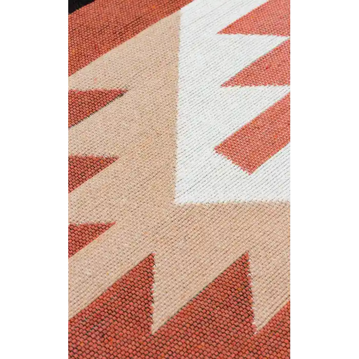 Arya Ar 39 Multy %100 Geri Dönüşümlü Pamuktan Çift Taraflı Yıkanabilir Modern Dekoratif Kilim