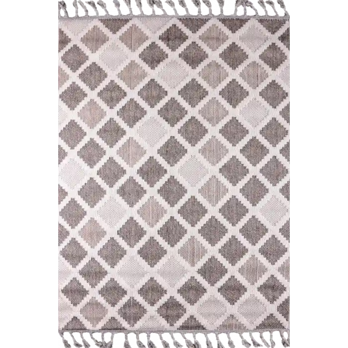 Astra 19787A Bej Bukle Tekniğiyle Üretilmiş Modern Makine Halısı