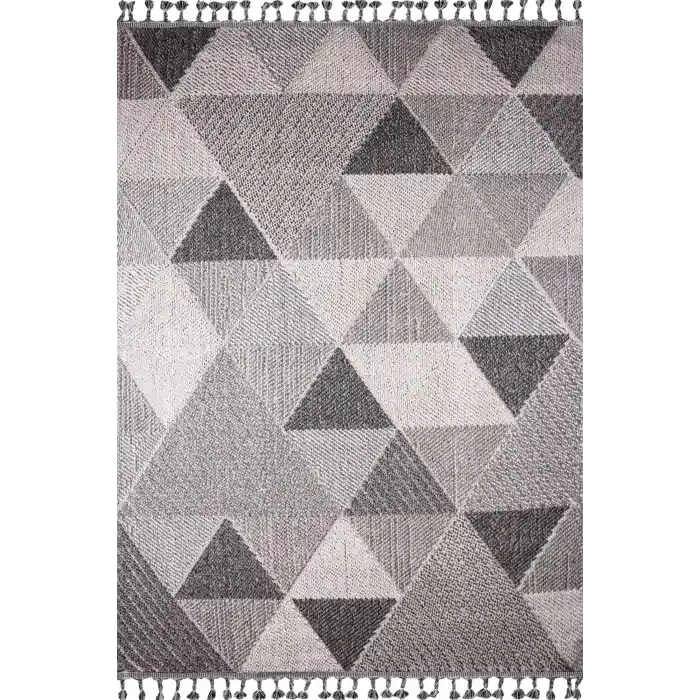 Astra 19788A Bej Bukle Tekniğiyle Üretilmiş Modern Makine Halısı