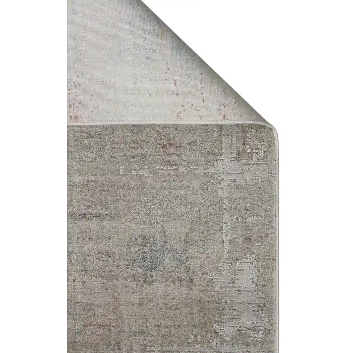 BABİL BBL 01 Beıge Yumuşak Dokulu Vintage Esintilere Sahip Over-dyed Sık Dokuma Salon Halısı