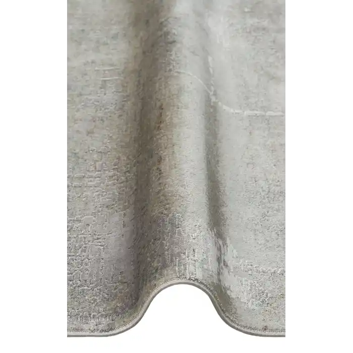 BABİL BBL 01 Grey Yumuşak Dokulu Vintage Esintilere Sahip Over-dyed Sık Dokuma Salon Halısı