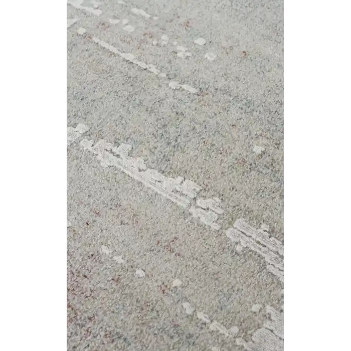 BABİL BBL 01 Grey Yumuşak Dokulu Vintage Esintilere Sahip Over-dyed Sık Dokuma Salon Halısı