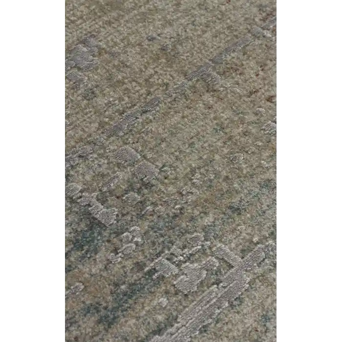 BABİL BBL 01 Grey Yumuşak Dokulu Vintage Esintilere Sahip Over-dyed Sık Dokuma Salon Halısı