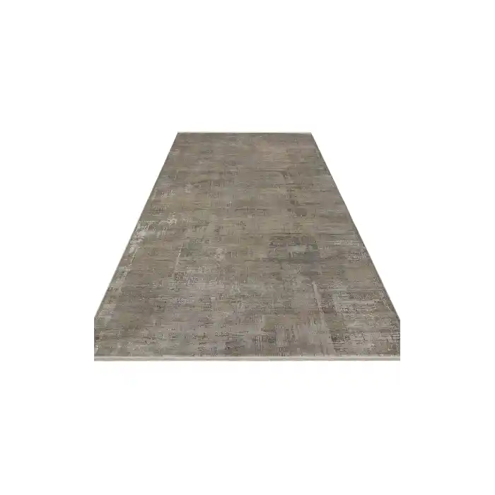 BABİL BBL 01 Grey Yumuşak Dokulu Vintage Esintilere Sahip Over-dyed Sık Dokuma Salon Halısı