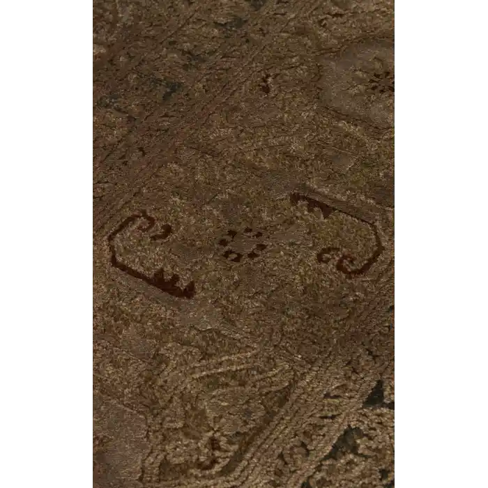 BABİL BBL 02 Bronze Yumuşak Dokulu Vintage Esintilere Sahip Over-dyed Sık Dokuma Salon Halısı