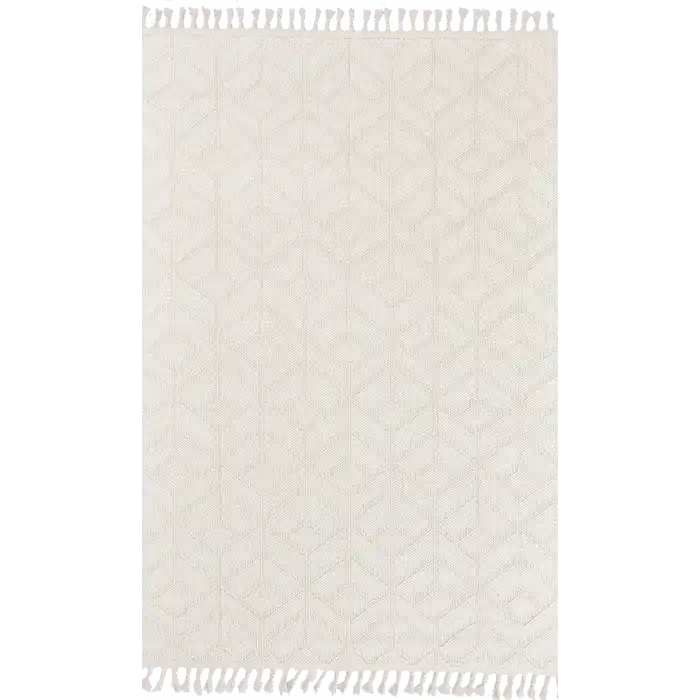 Boho BH-1 Krem Bukle Dokuma Modern Makine Halısı