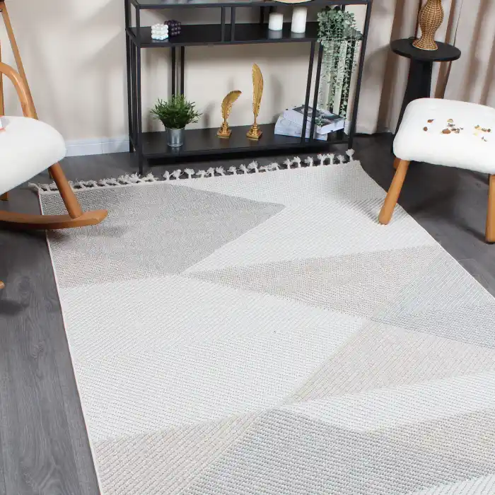 Boho BH-9 Multi Bukle Dokuma Modern Makine Halısı