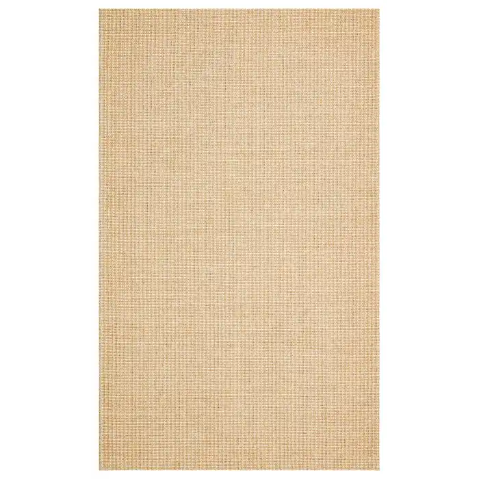 Brooklyn Brk 01 Natural Beıge Hasır Görünümlü Kaymaz Renkli Dokuma Modern Kilim