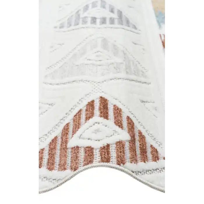 CAPE TOWN HALI 0006 Hav Toz Vermez Yüksek Alçak Dokulu Yumuşak Tuşeli Makine Halısı