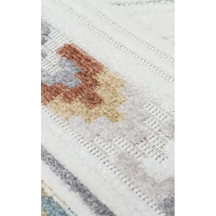 CAPE TOWN HALI 0006 Hav Toz Vermez Yüksek Alçak Dokulu Yumuşak Tuşeli Makine Halısı