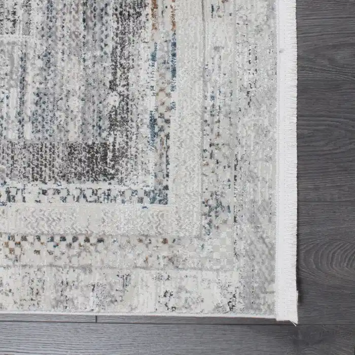 Carino DB68C Gri Dekoratif Makina Halısı