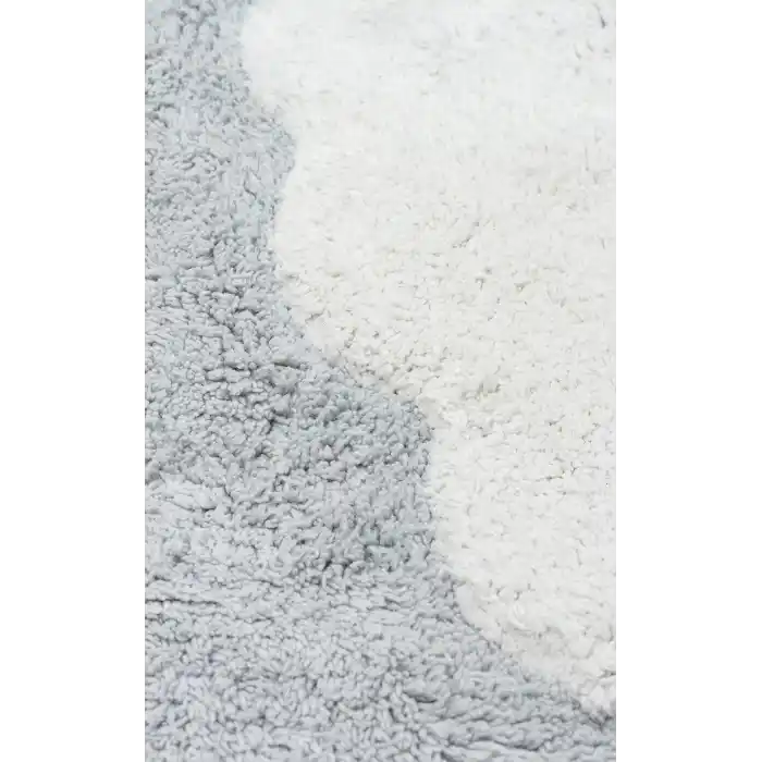 COTTON BOON HALI 0046 Yıkanabilir Kaymaz Tabanlı Naturel Pamuk Bebek Halısı