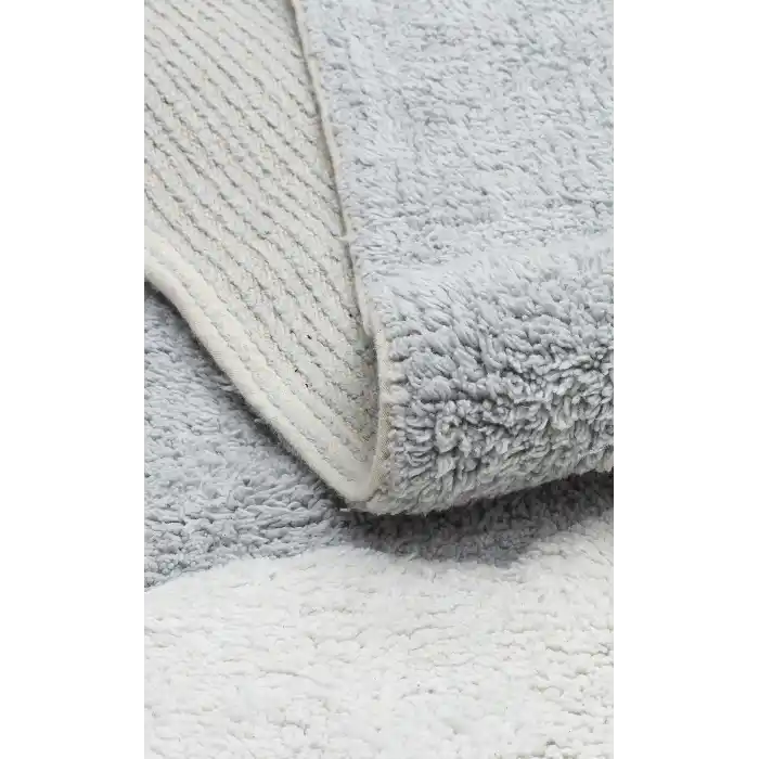 COTTON BOON HALI 0046 Yıkanabilir Kaymaz Tabanlı Naturel Pamuk Bebek Halısı