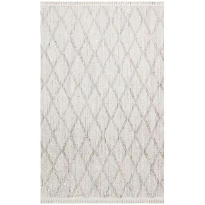 Cozy CZY 04 Grey Hav Toz Vermez Modern Örgü Dokuma Makine Halısı