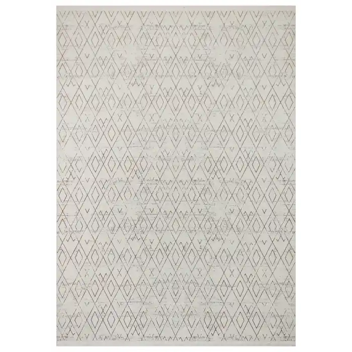 Diva 5003 Vizon Dekoratif Modern Kaymaz Tabanlı Makine Halısı