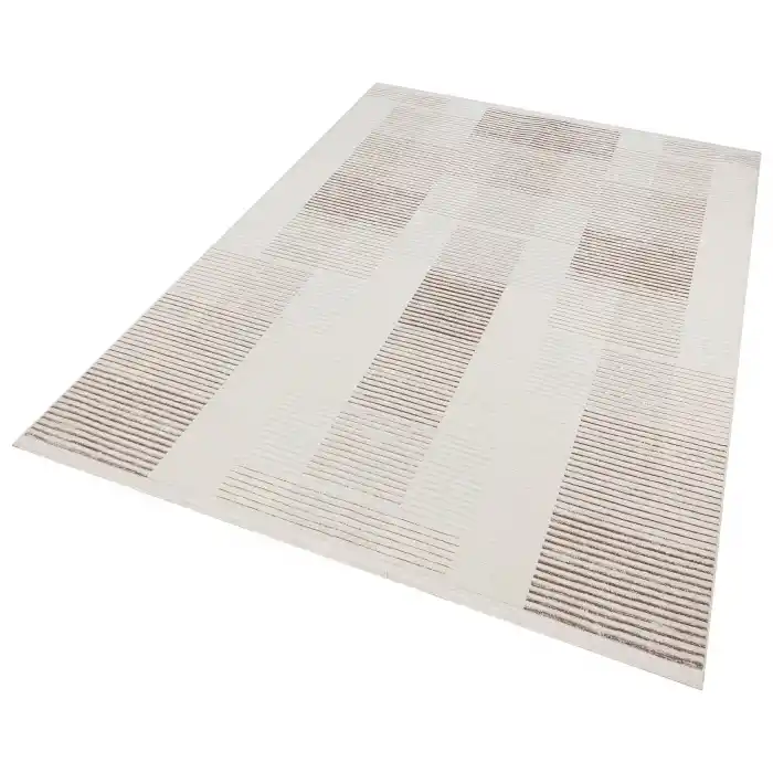 Diva 5009 Vizon Dekoratif Modern Kaymaz Tabanlı Makine Halısı