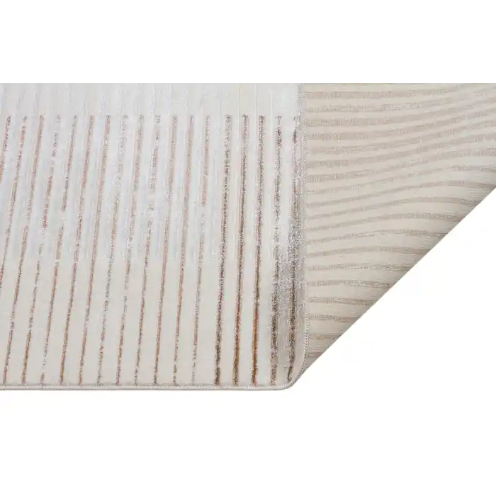 Diva 5009 Vizon Dekoratif Modern Kaymaz Tabanlı Makine Halısı