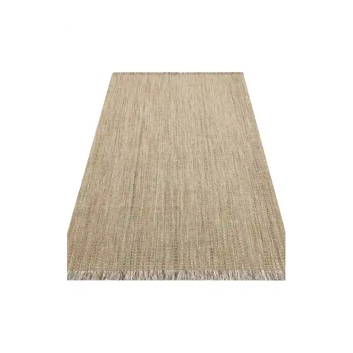 DOHA HALI 0009 Jüt ve Polyester ile Üretilen Çift Taraflı Modern Kilim