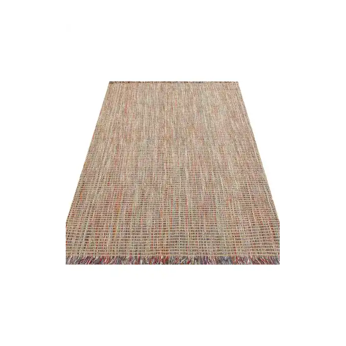 DOHA HALI 0014 Jüt ve Polyester ile Üretilen Çift Taraflı Modern Kilim