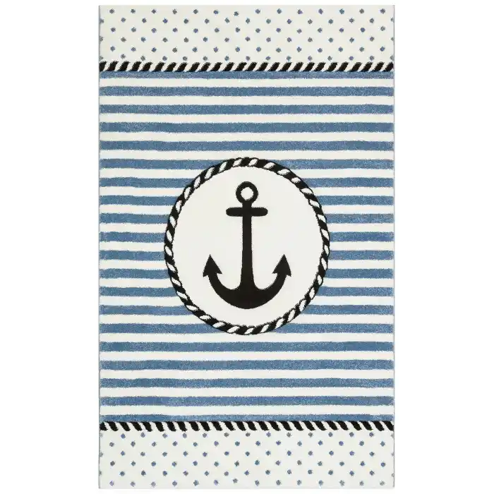 Eko Kids KDS 04 STD Denizci Desenli Hav Toz Vermez Çocuk Halısı