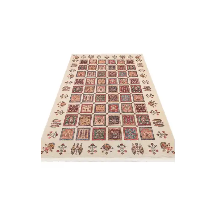 ELISTA HALI 0056 Vintage Desenlere Sahip Kaydırmaz Yıkanabilir Modern Halı