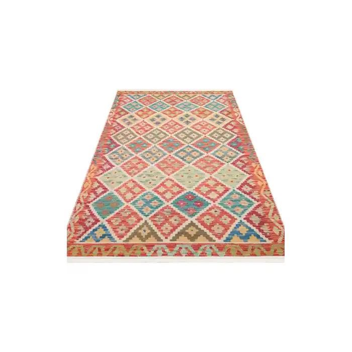 ELISTA HALI 0060 Vintage Desenlere Sahip Kaydırmaz Yıkanabilir Modern Halı