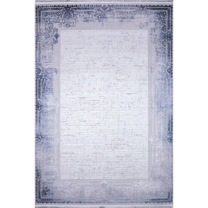 Elit 20631A Mavi Akrilik Makine Halısı