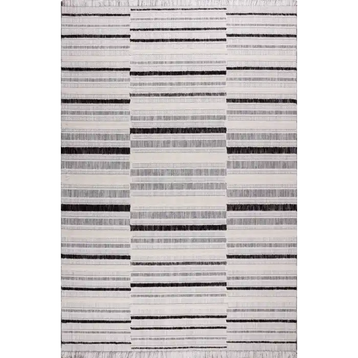 Fiesta 4990A Gri Özel Dokuma Tekniğiyle Üretilmiş Modern Makine Halısı ✄