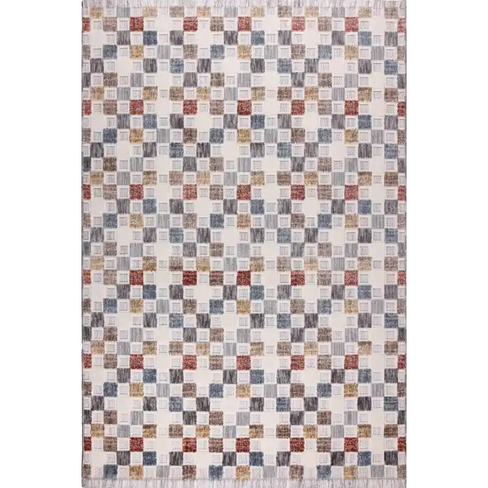 Fiesta 6669A Multi Özel Dokuma Tekniğiyle Üretilmiş Modern Makine Halısı ✄