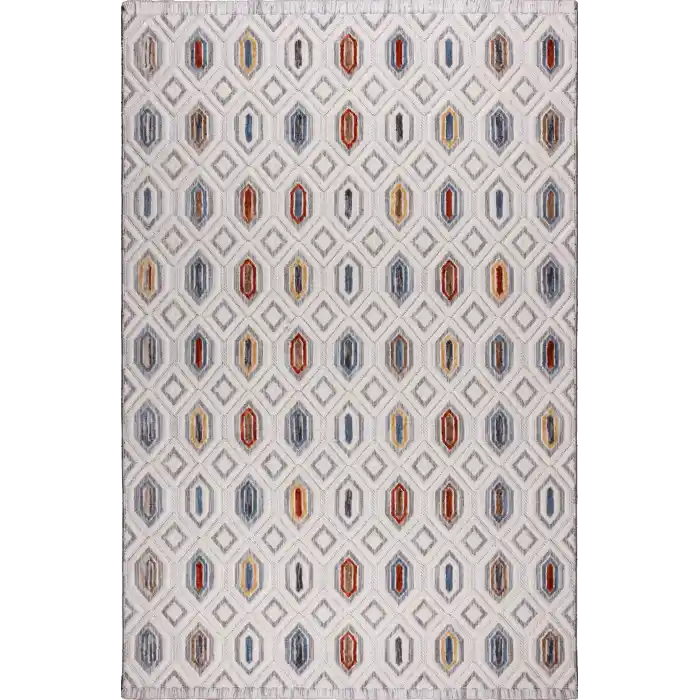 Fiesta 8748A Multi Özel Dokuma Tekniğiyle Üretilmiş Modern Makine Halısı ✄