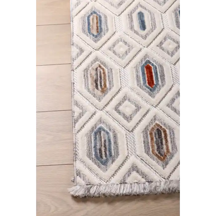 Fiesta 8748A Multi Özel Dokuma Tekniğiyle Üretilmiş Modern Makine Halısı ✄