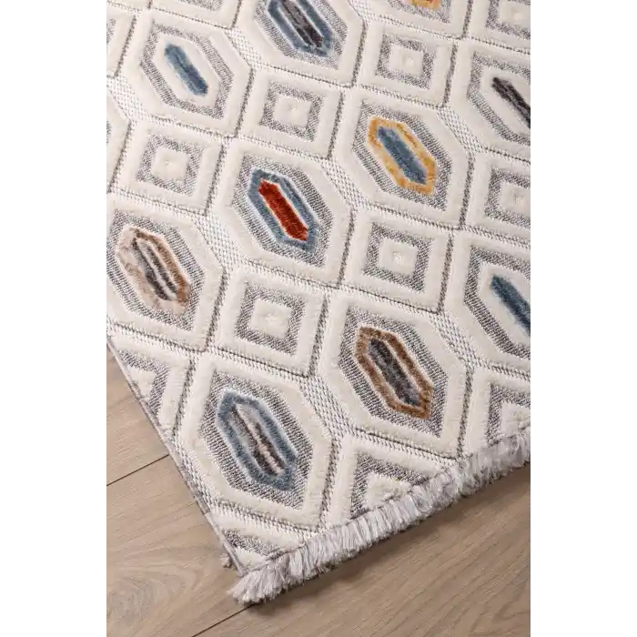 Fiesta 8748A Multi Özel Dokuma Tekniğiyle Üretilmiş Modern Makine Halısı ✄